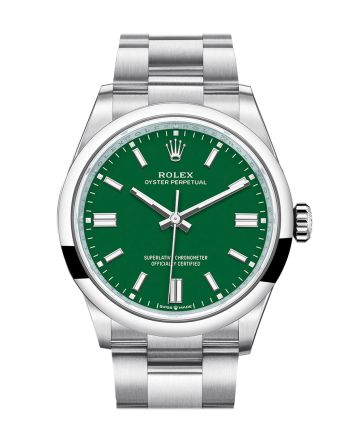 Rolex Oyster Perpetual 36 Green Dial Oyster Bracelet Watch 126000