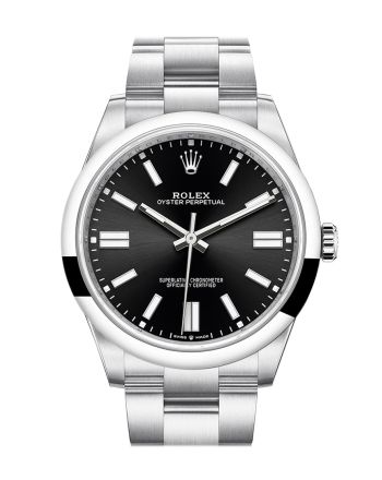 Rolex Oyster Perpetual 41 Black Dial Oyster Bracelet Watch 124300