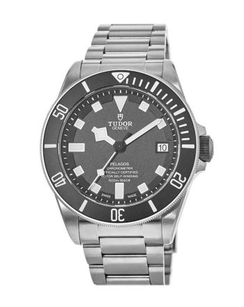 Tudor Pelagos Chronometer Black Dial Titanium Men's Watch 25600TN-0001